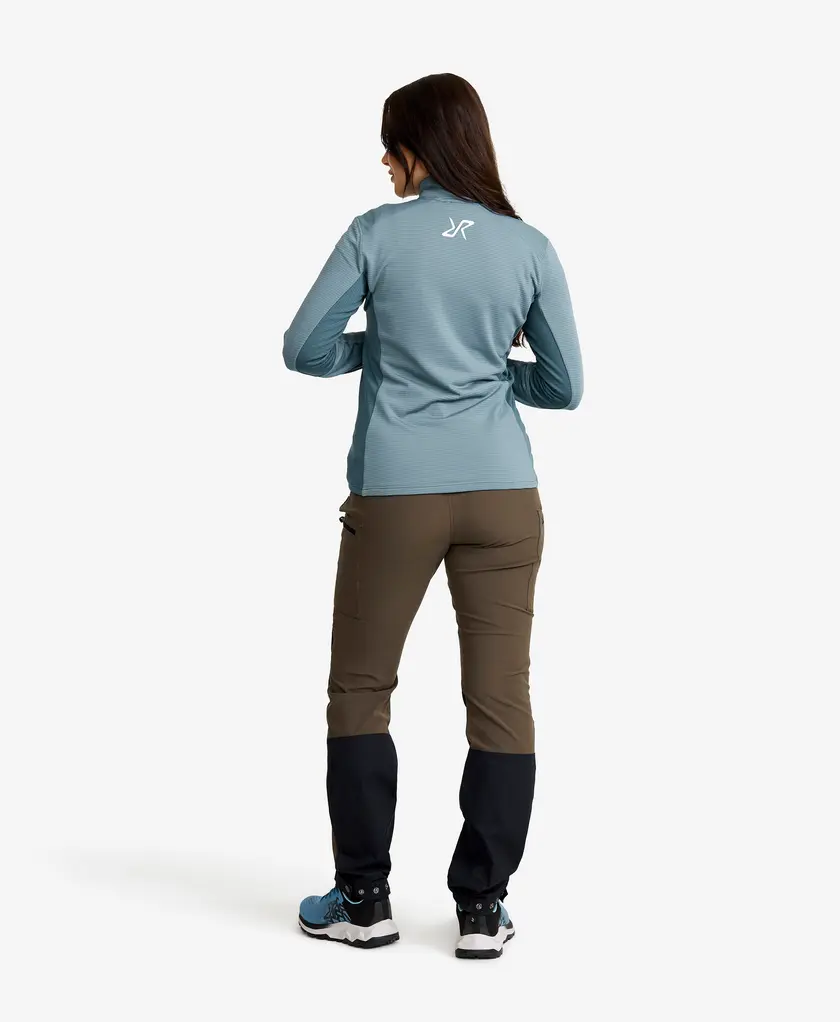 Waffle Full-zip Fleece Women