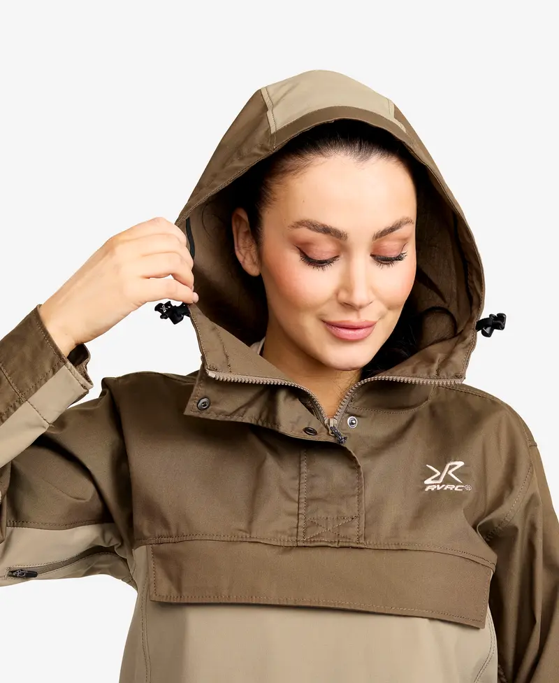 Rambler Lightweight Anorak Women Brindle/Chocolate chip