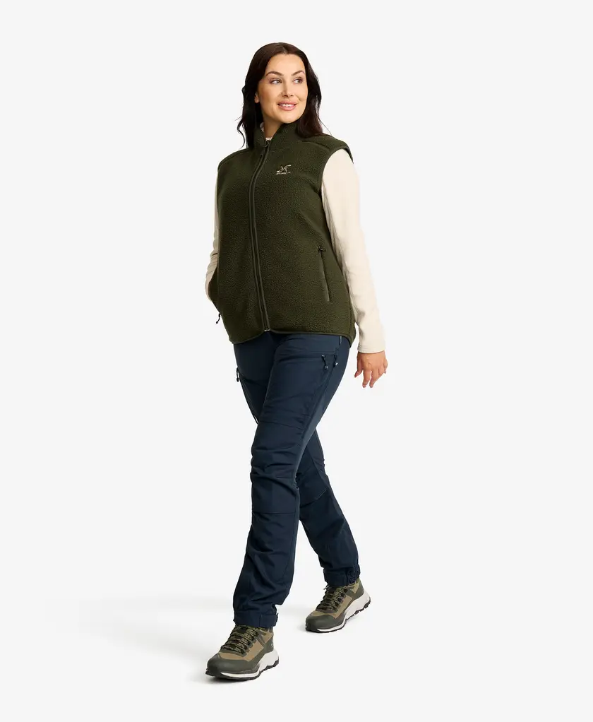 Canyon Full-zip Pile Fleece Vest Women