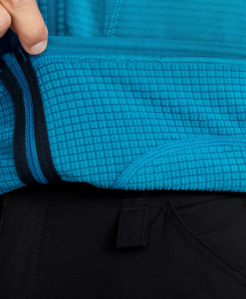 Waffle Full-zip Fleece Men