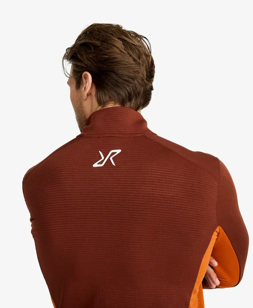 Waffle Full-zip Fleece Men