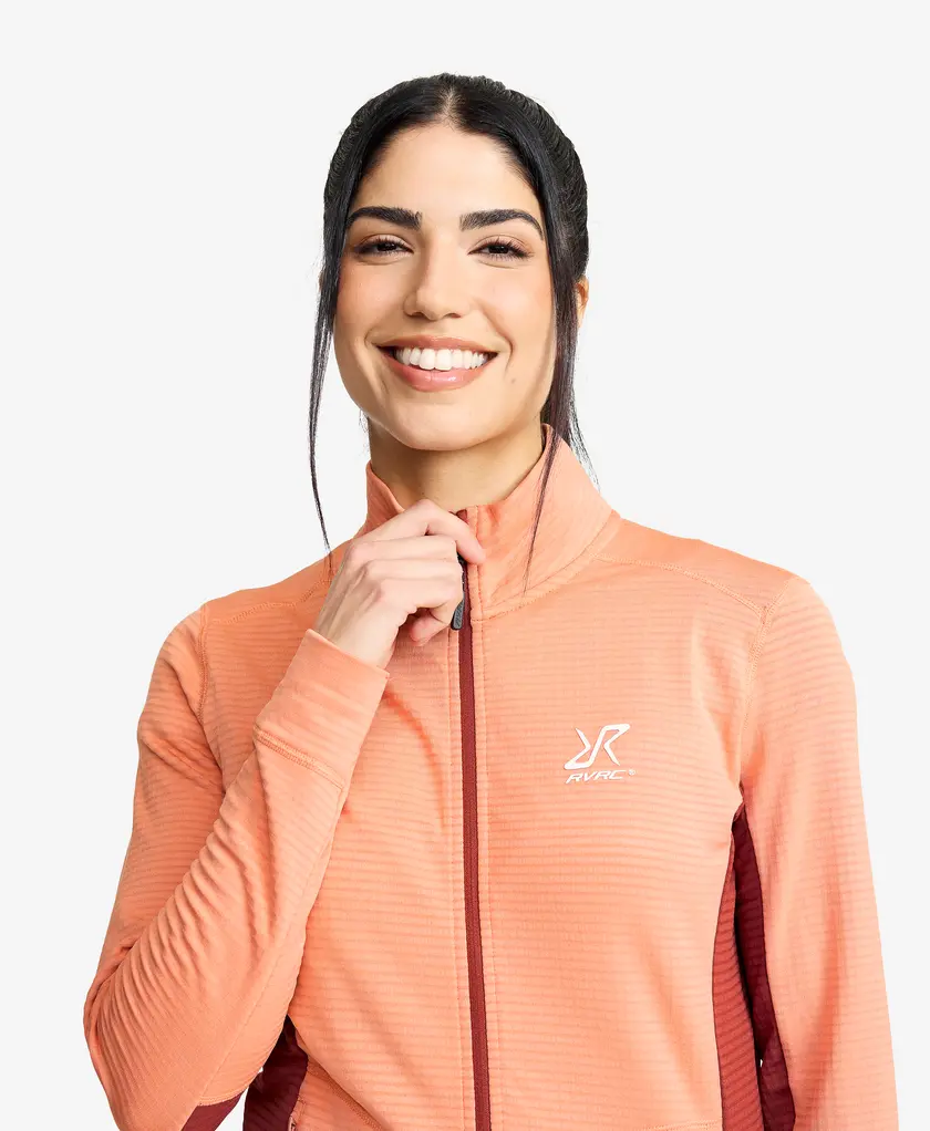 Waffle Full-zip Fleece Women