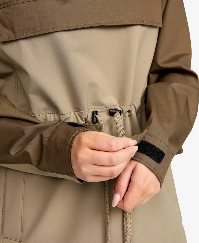 Rambler Lightweight Anorak Women Brindle/Chocolate chip