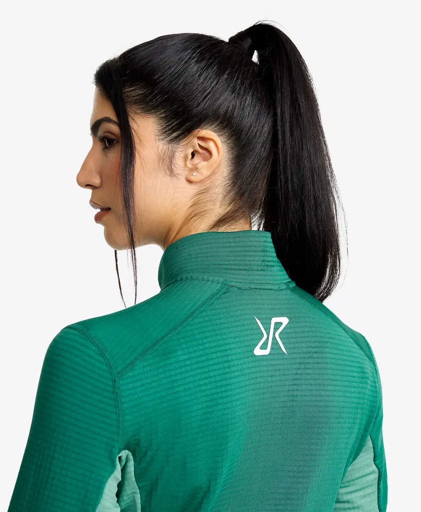 Waffle Full-zip Fleece Women