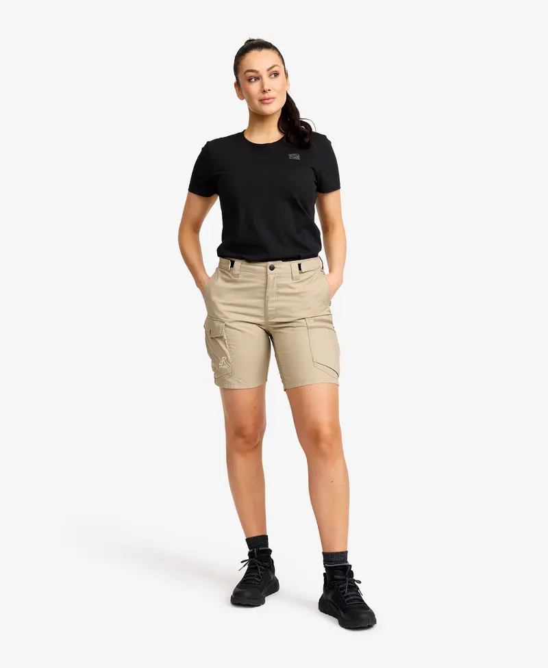Rambler Lightweight Pro Shorts Women Aluminium/Brindle
