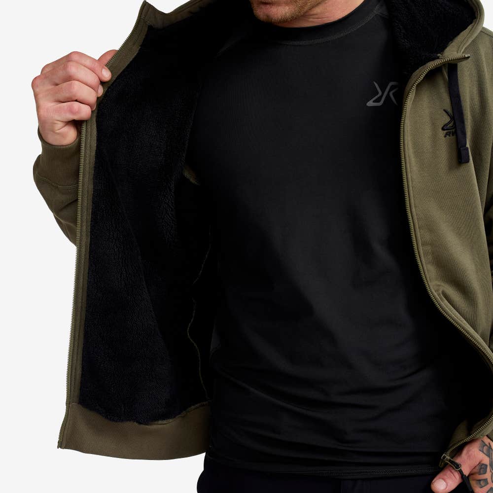 Pile Lined Hoodie