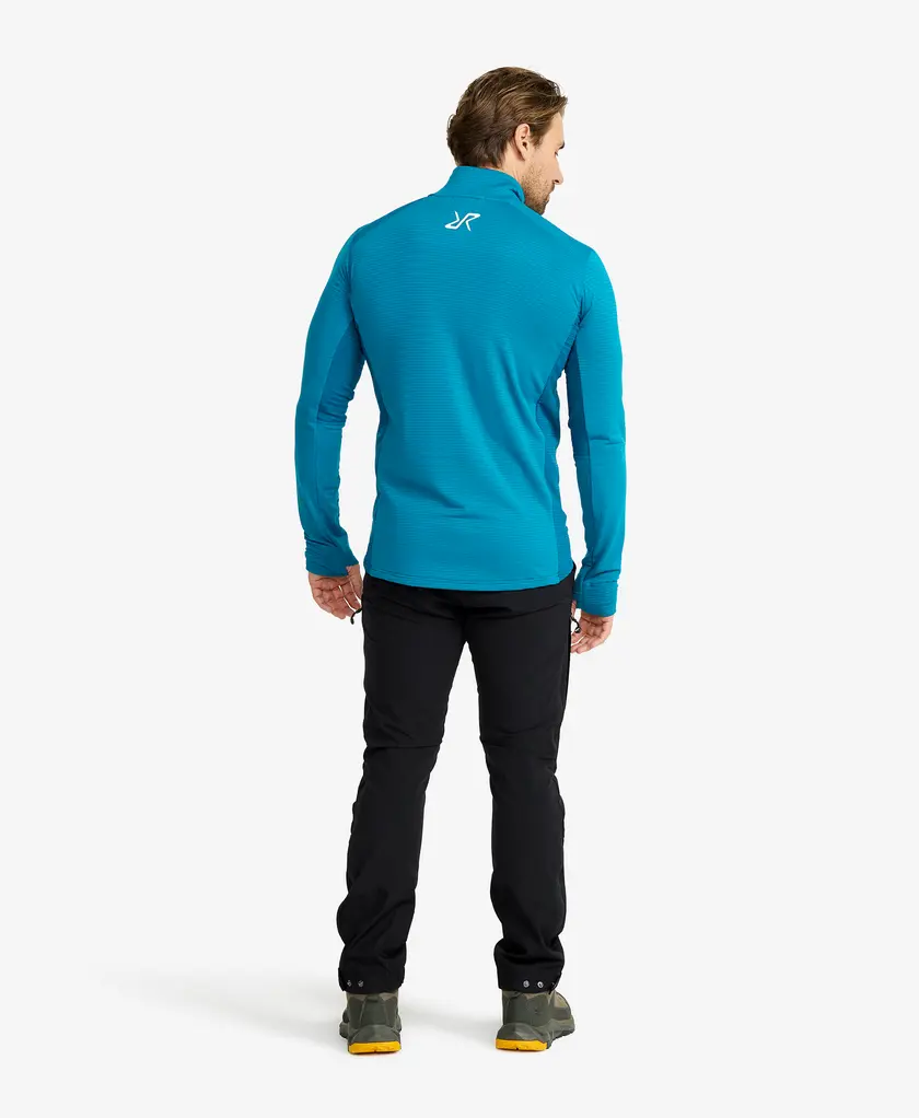 Waffle Full-zip Fleece Men