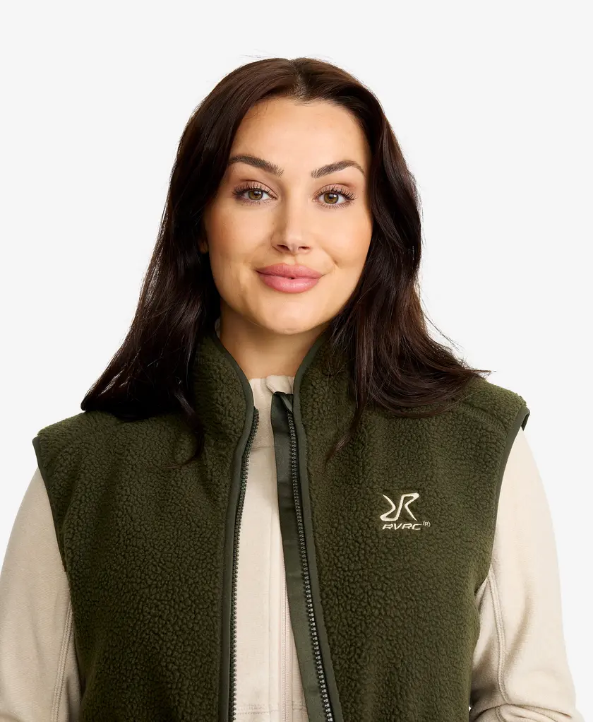 Canyon Full-zip Pile Fleece Vest Women