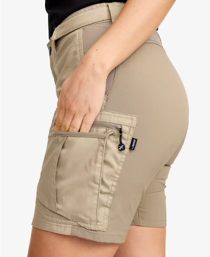 Rambler Lightweight Pro Shorts Women Aluminium/Brindle