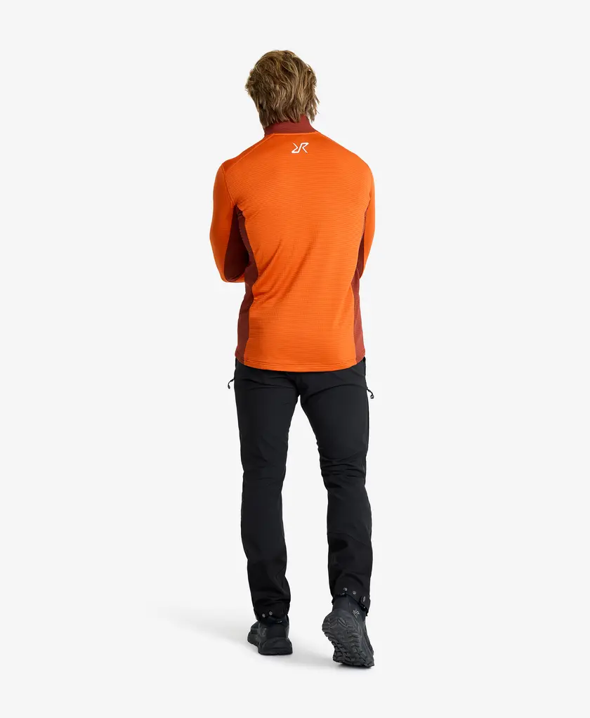 Waffle Half-zip Fleece Men