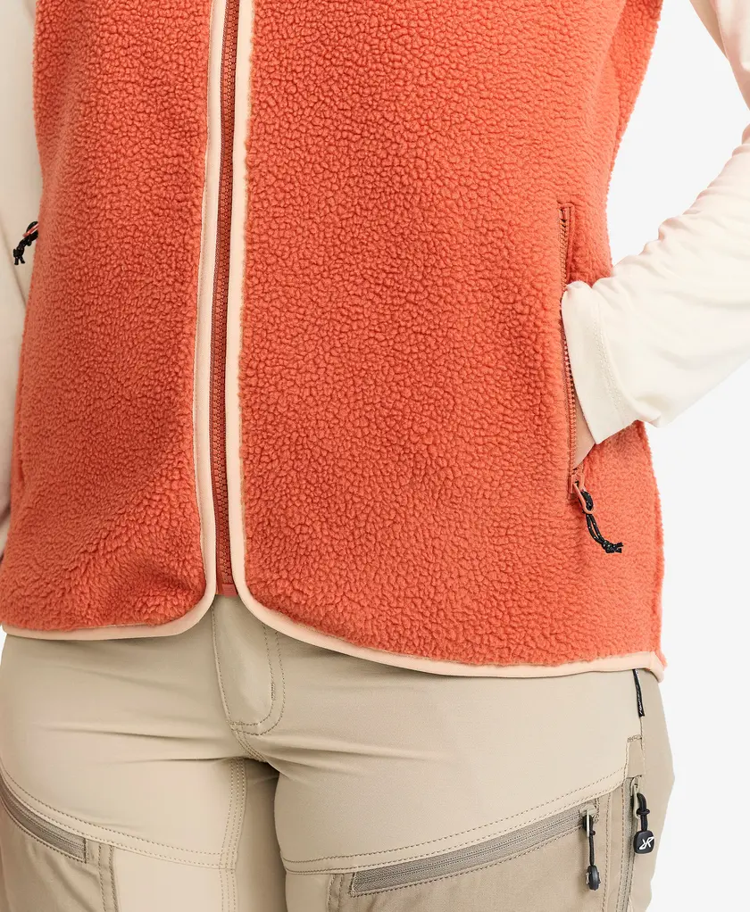 Canyon Full-zip Pile Fleece Vest Women