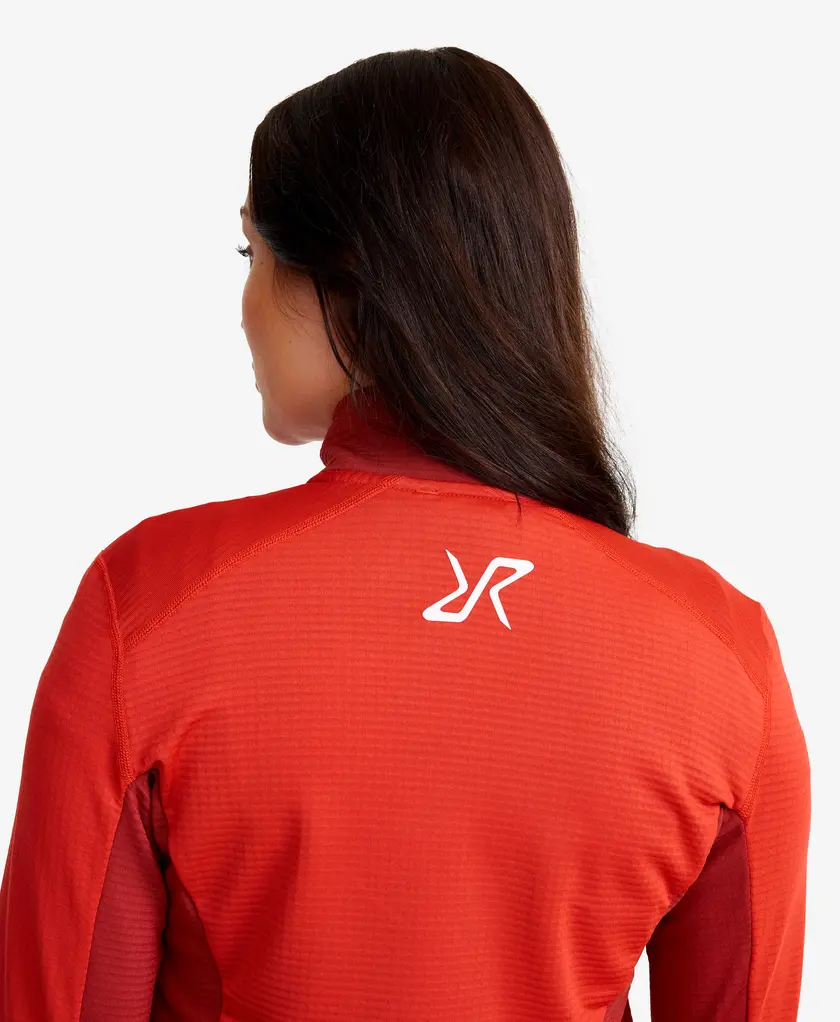 Waffle Half-zip Fleece Women