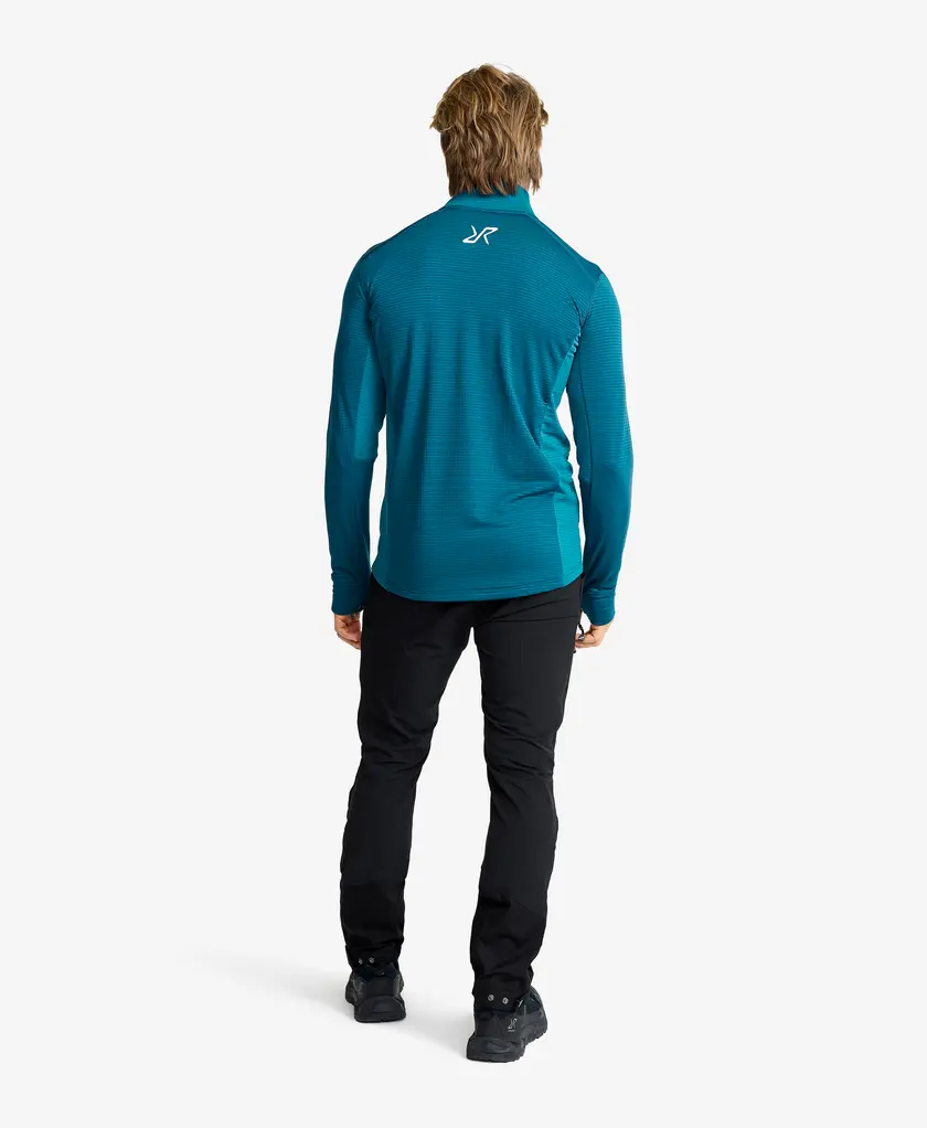 Waffle Half-zip Fleece Men