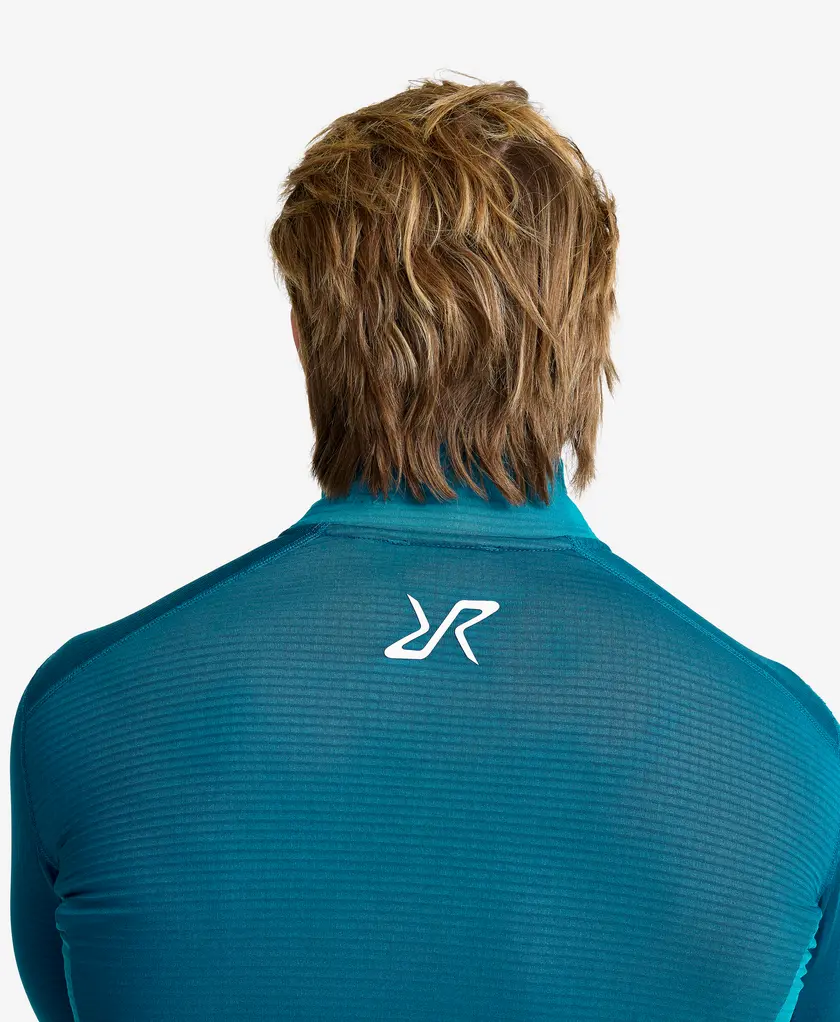 Waffle Half-zip Fleece Men