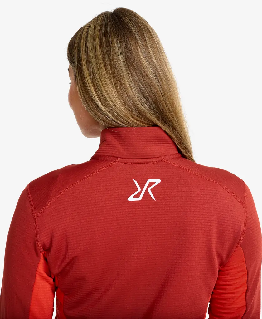 Waffle Full-zip Fleece Women
