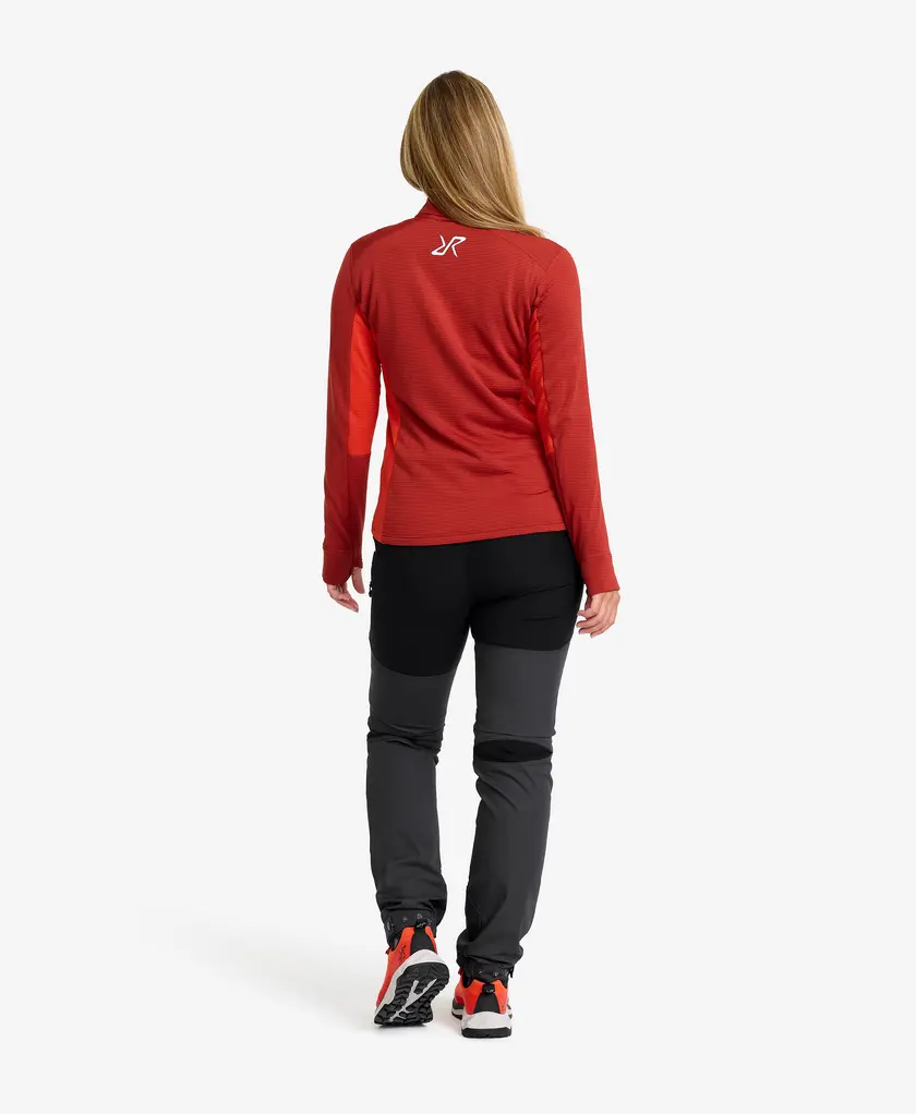 Waffle Full-zip Fleece Women