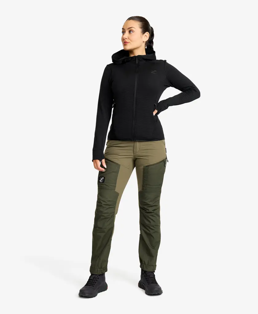 Waffle Hoodie Women