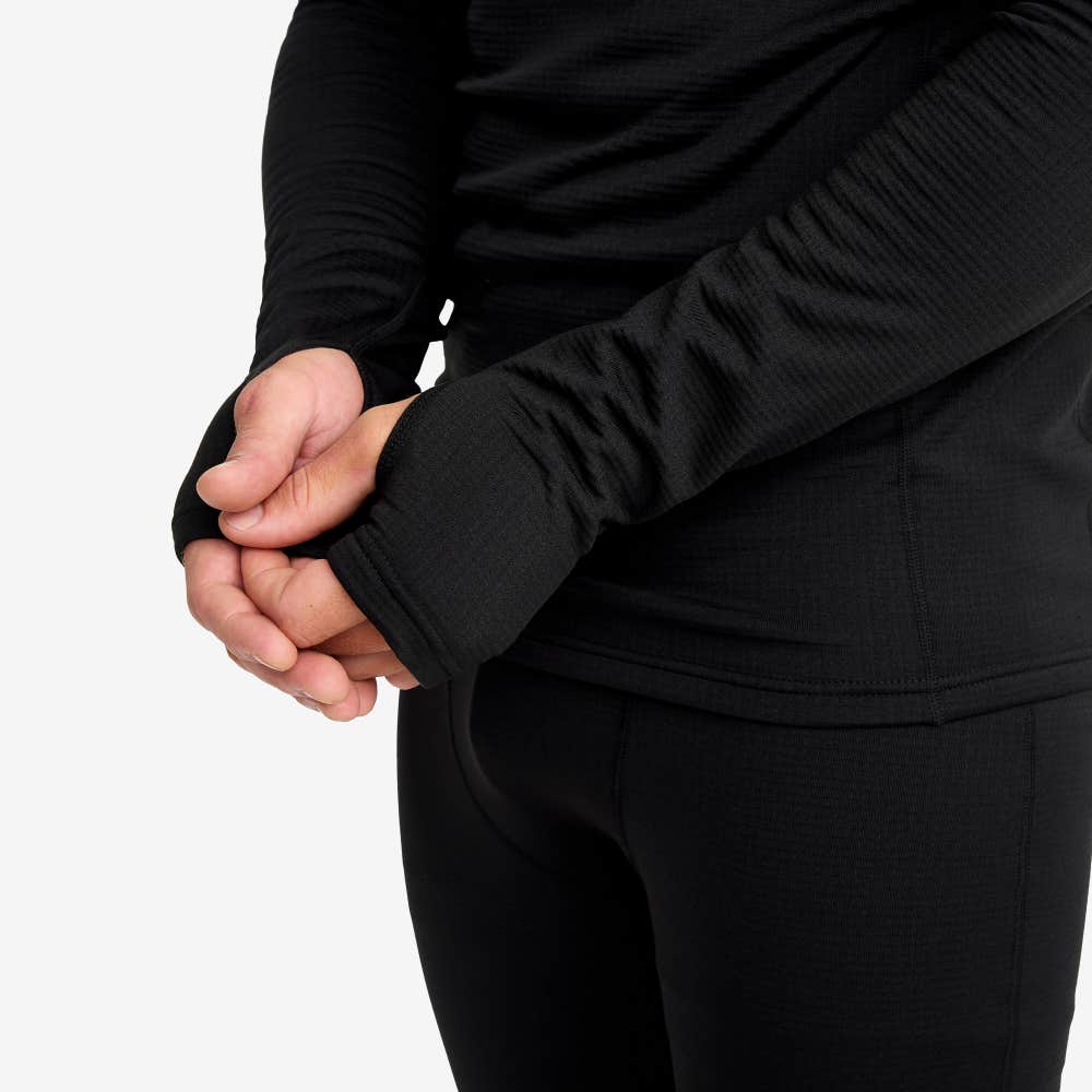 Waffle 1/2 Zip Baselayer Top