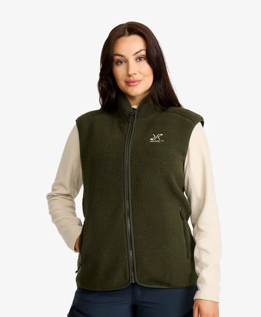 Canyon Full-zip Pile Fleece Vest Women