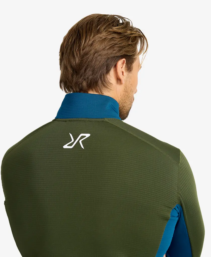 Waffle Half-zip Fleece Men