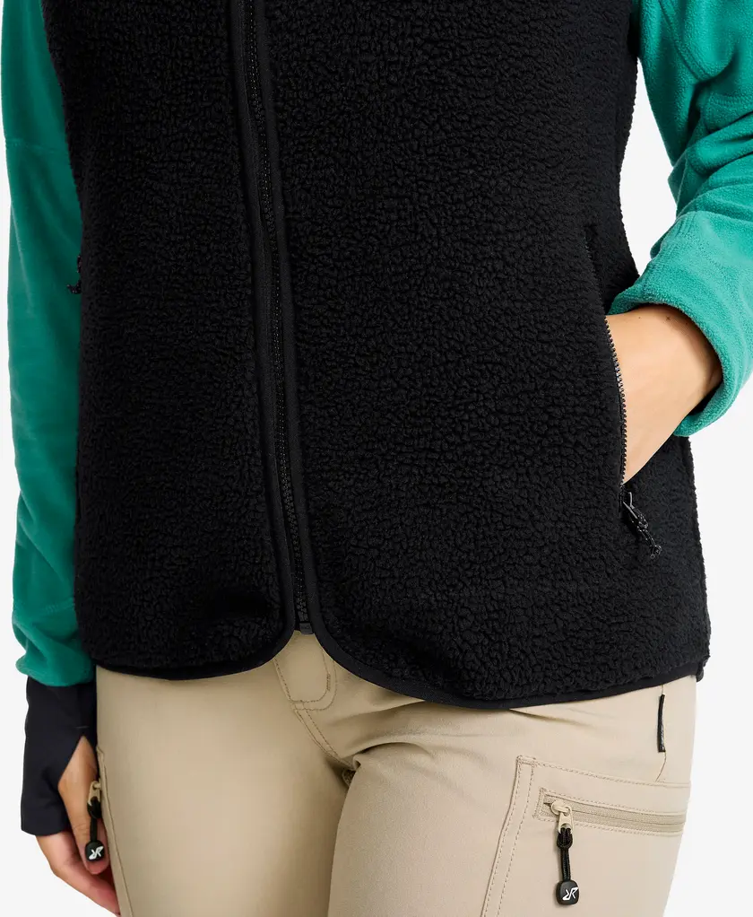 Canyon Full-zip Pile Fleece Vest Women