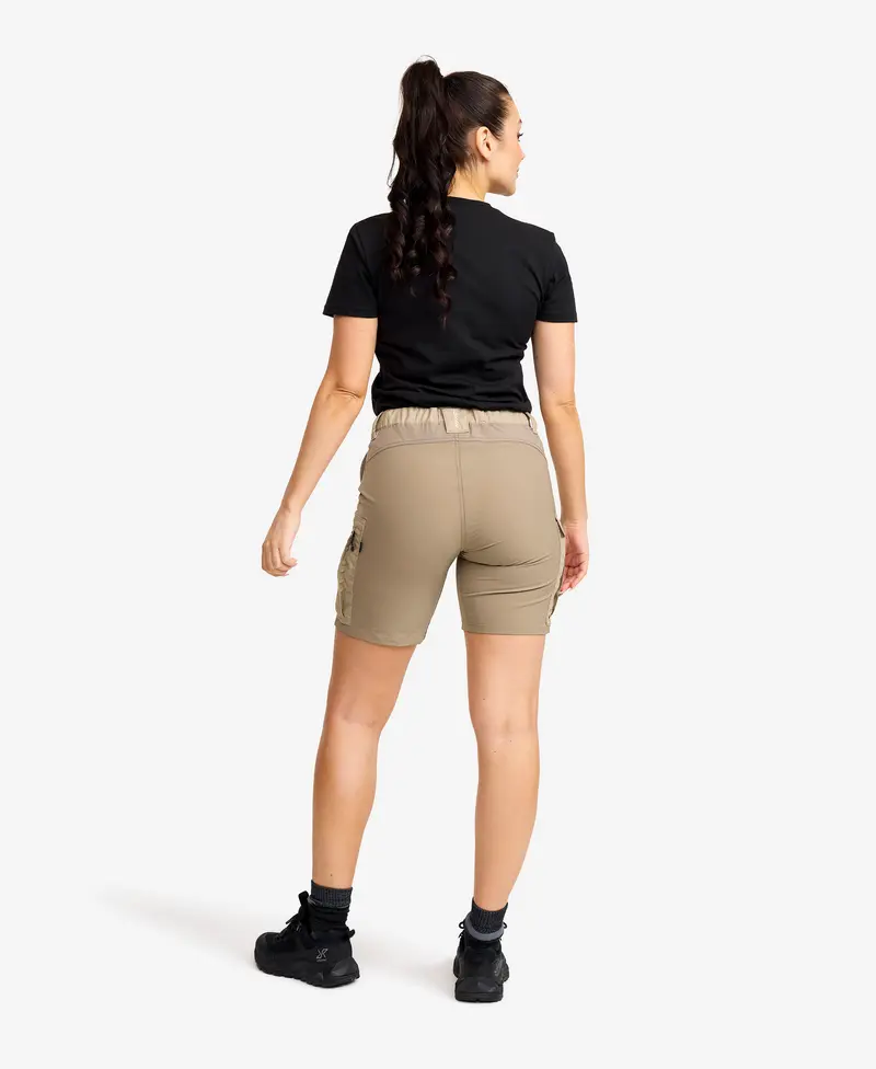 Rambler Lightweight Pro Shorts Women Aluminium/Brindle