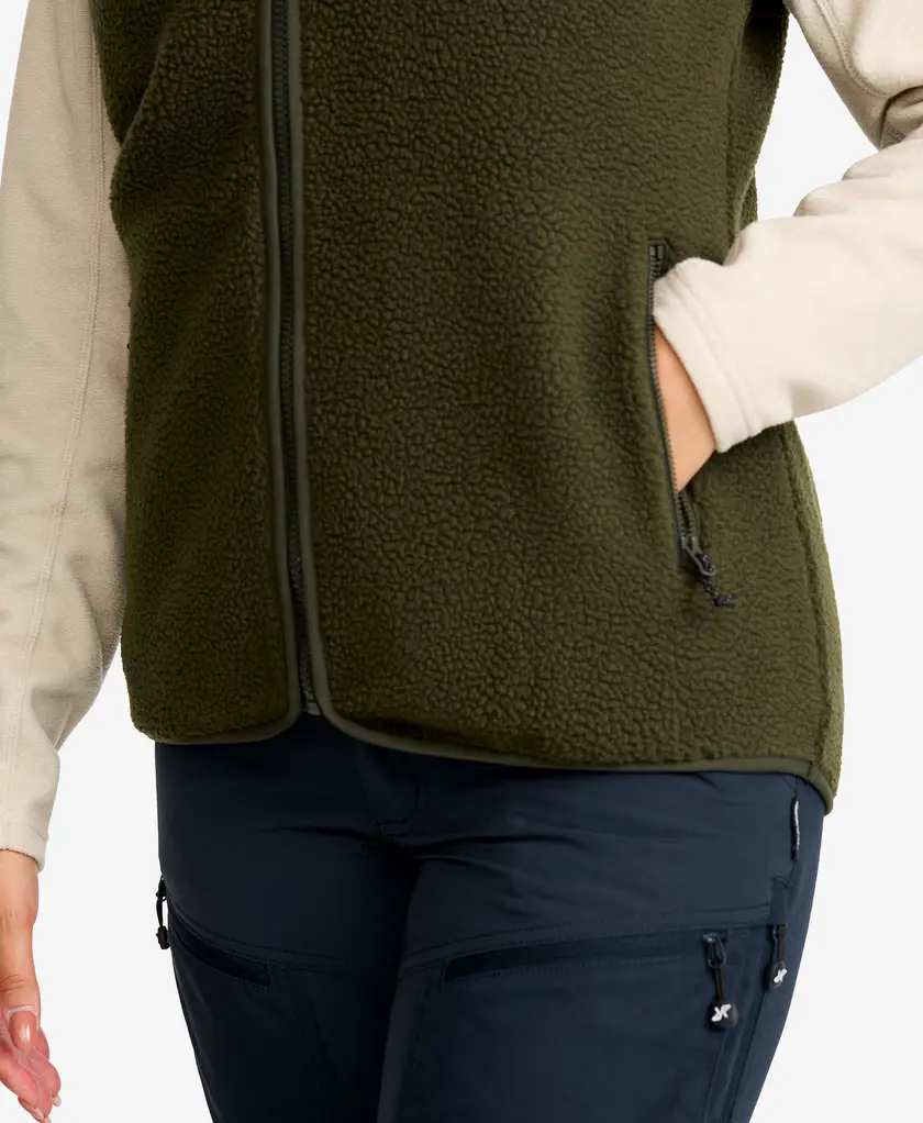 Canyon Full-zip Pile Fleece Vest Women